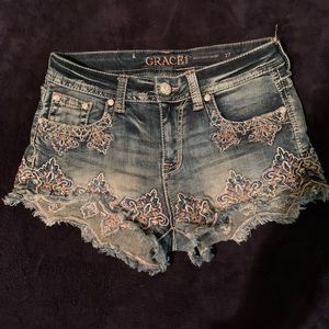 Grace in LA high waisted shorts